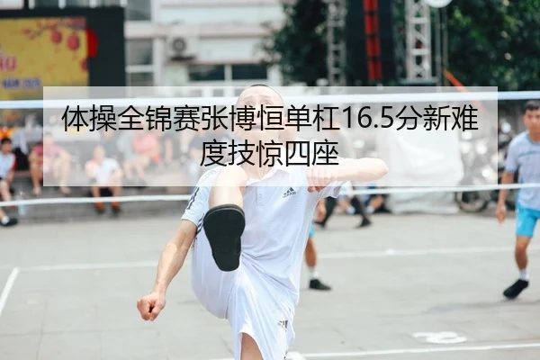 体操全锦赛张博恒单杠16.5分新难度技惊四座
